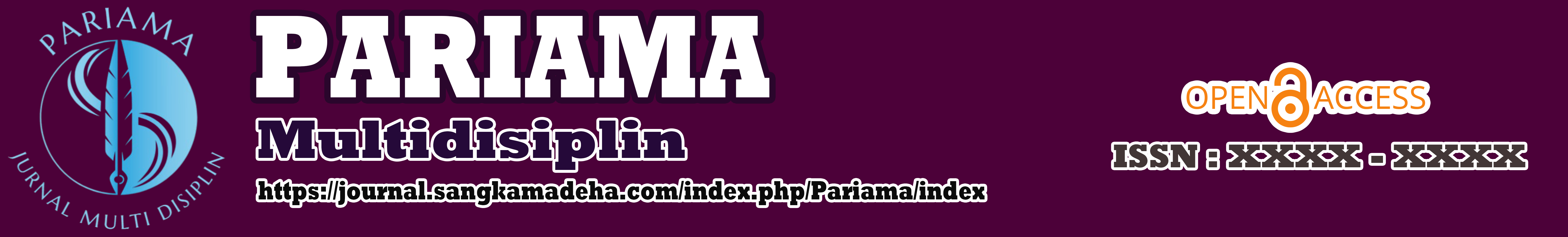  Pariama: Jurnal Multi Disiplin